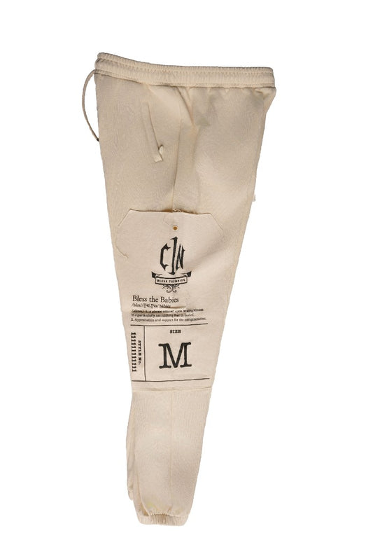 Bless the Babies Classic Jogger — "The BTB Cream" | 2026 C1N Collection