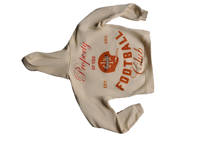 C1N "Property of the Football Club" Embroidered Hoodie — "The C1N Cream" | 2026 C1N All-Star Collection
