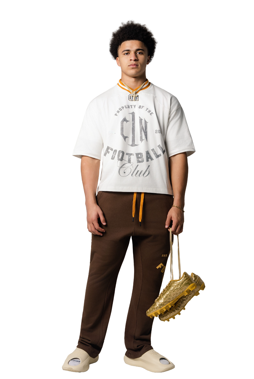 C1N "Property of the Football Club" Vintage Tee — "The C1N Cream" | 2026 C1N All-Star Collection