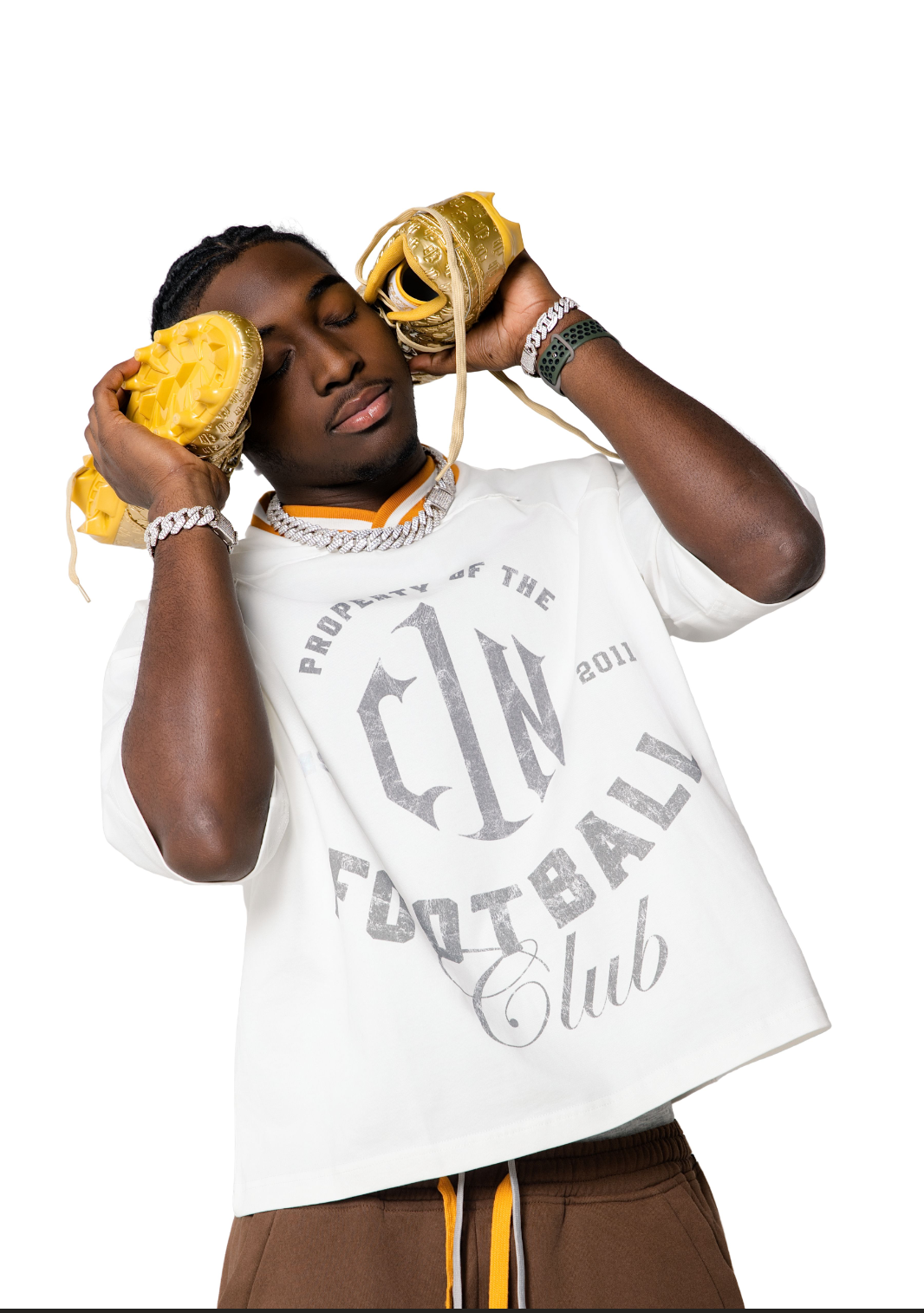 C1N "Property of the Football Club" Vintage Tee — "The C1N Cream" | 2026 C1N All-Star Collection