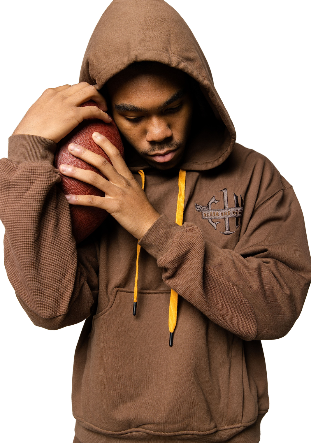 Bless the Babies "Property of Football" Hoodie — "The BTB Chocolate Gold" | 2026 C1N All-Star Collection