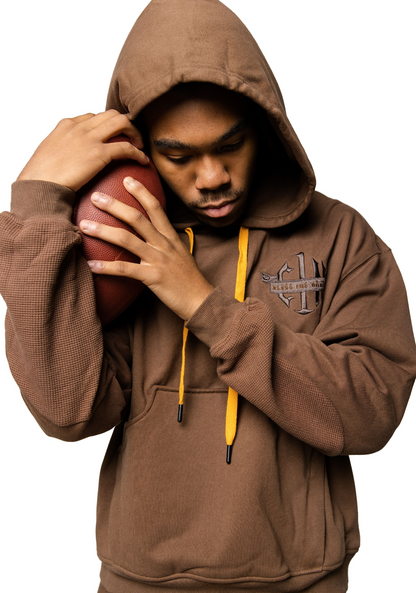 Bless the Babies "Property of Football" Hoodie — "The BTB Chocolate Gold" | 2026 C1N All-Star Collection