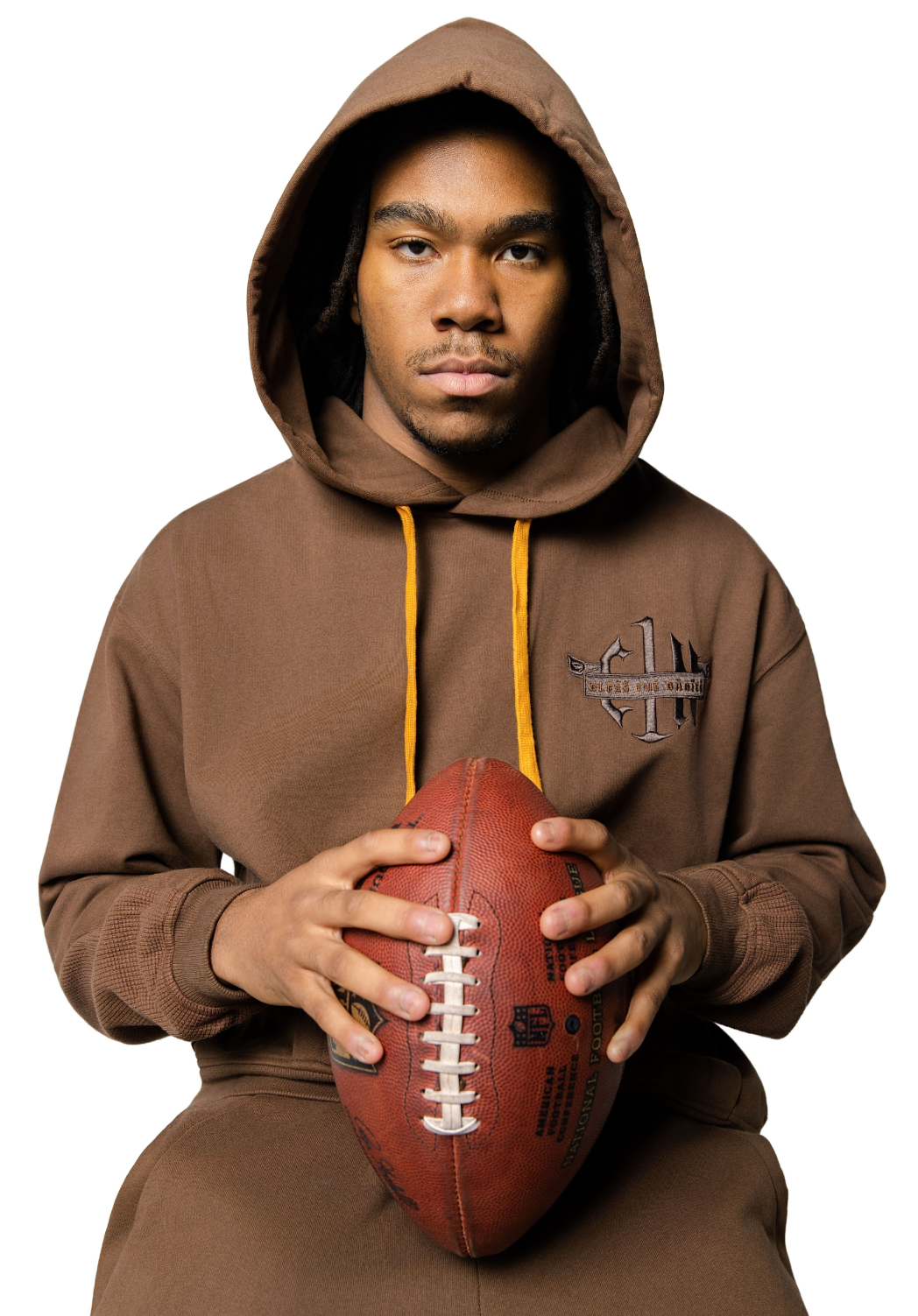 Bless the Babies "Property of Football" Hoodie — "The BTB Chocolate Gold" | 2026 C1N All-Star Collection