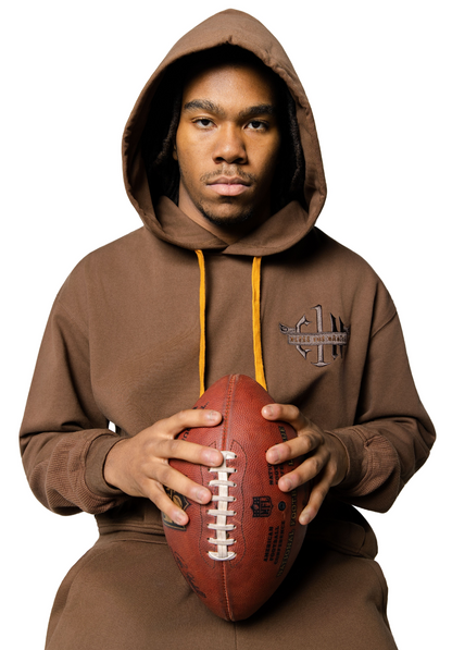 Bless the Babies "Property of Football" Hoodie — "The BTB Chocolate Gold" | 2026 C1N All-Star Collection