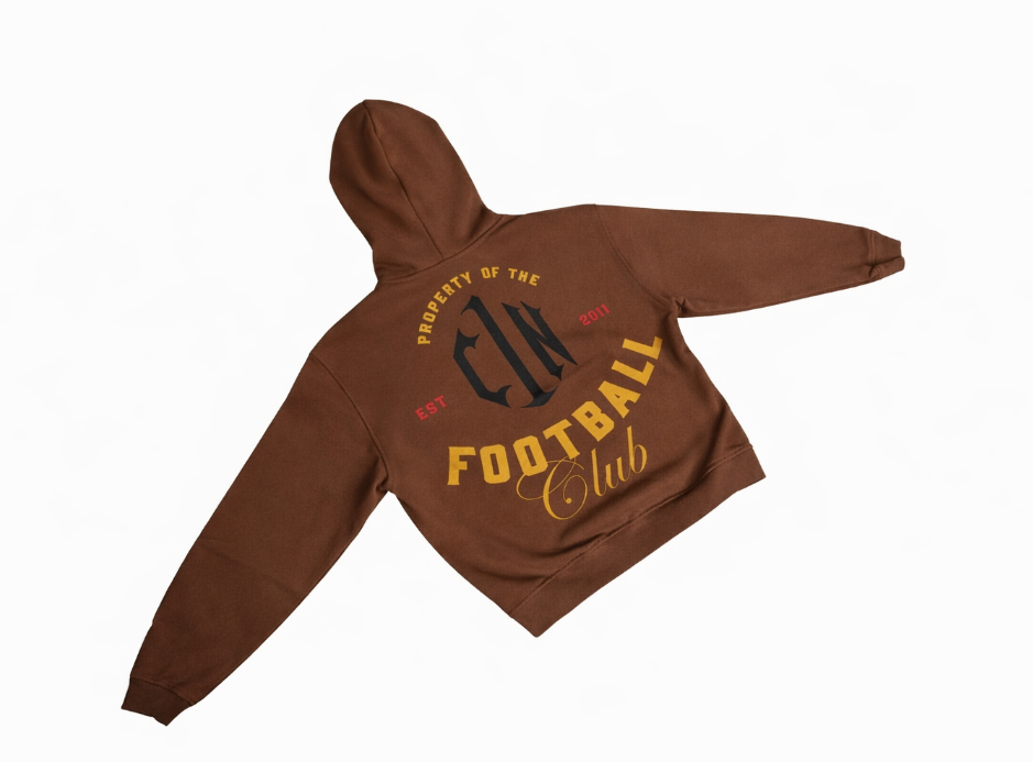 Bless the Babies "Property of Football" Hoodie — "The BTB Chocolate Gold" | 2026 C1N All-Star Collection